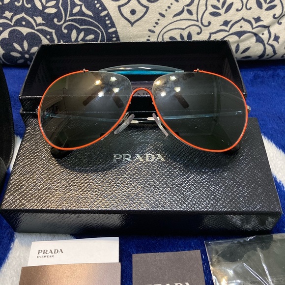 Prada Aviator Sunglasses NWB main image 5